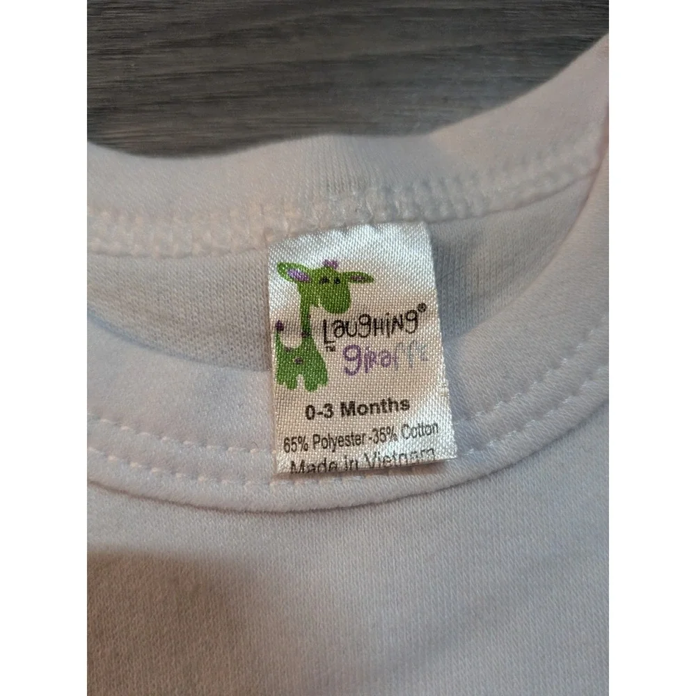 Laughing Giraffe Funny Baby Bodysuit Bundle 0-3 Months Boobies Milkin It 3 Pack
